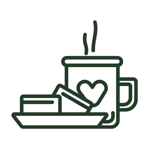 Snacks and coffee