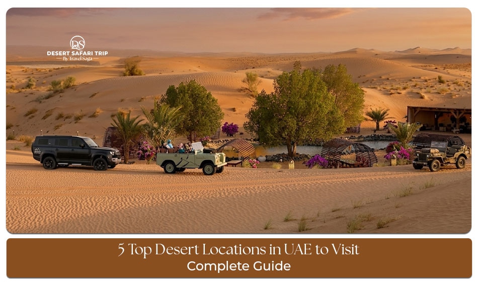 best desert places in UAE for safari experience