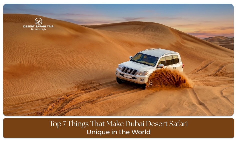 Unique desert safari Dubai adventure.