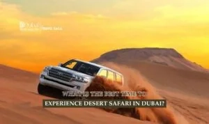 Desert Safari Dubai Tours | Desert Safari Experience in Dubai Blog Banner Dubai Desert Safari Trips