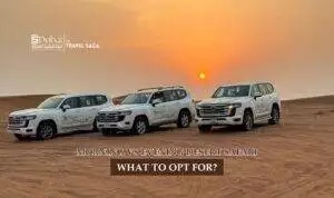 Morning Desert Safari Dubai | Evening Desert Safari Dubai Blog Banner by Dubai Desert Safari Trip