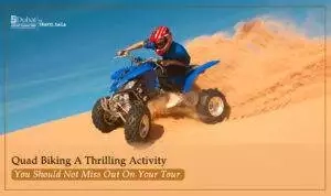 Quad Biking Dubai | Quad Bike Ride Dubai Blog Banner by Dubai Desert Safari Trip