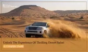 Thrilling Desert Safari | Desert Safari Dubai Blog Banner by Dubai Desert Safari Trip