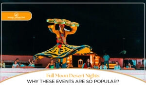 Full moon desert night Dubai | Full moon desert safari Dubai Blog Banner by Dubai Desert Safari Trip