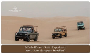 Dubai desert safari experience Blog Banner By dubaidesertsafaritrip.com