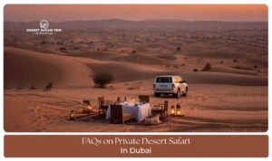 Private desert safari experience in Dubai