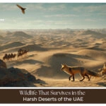 Wildlife surviving in the harsh UAE desert