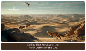 Wildlife surviving in the harsh UAE desert