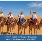 comfortable desert safari for senior travellers in Dubai